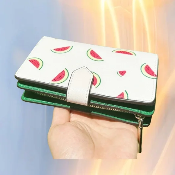 Kate Spade Staci Watermelon Bifold Wallet - NWT and Packaging - Picture 6 of 14